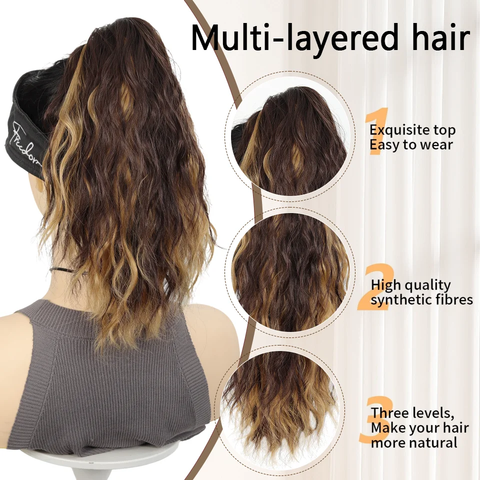 Thumbnail 2 - #66 Latest Synthetic Drawstring Ponytails Offers