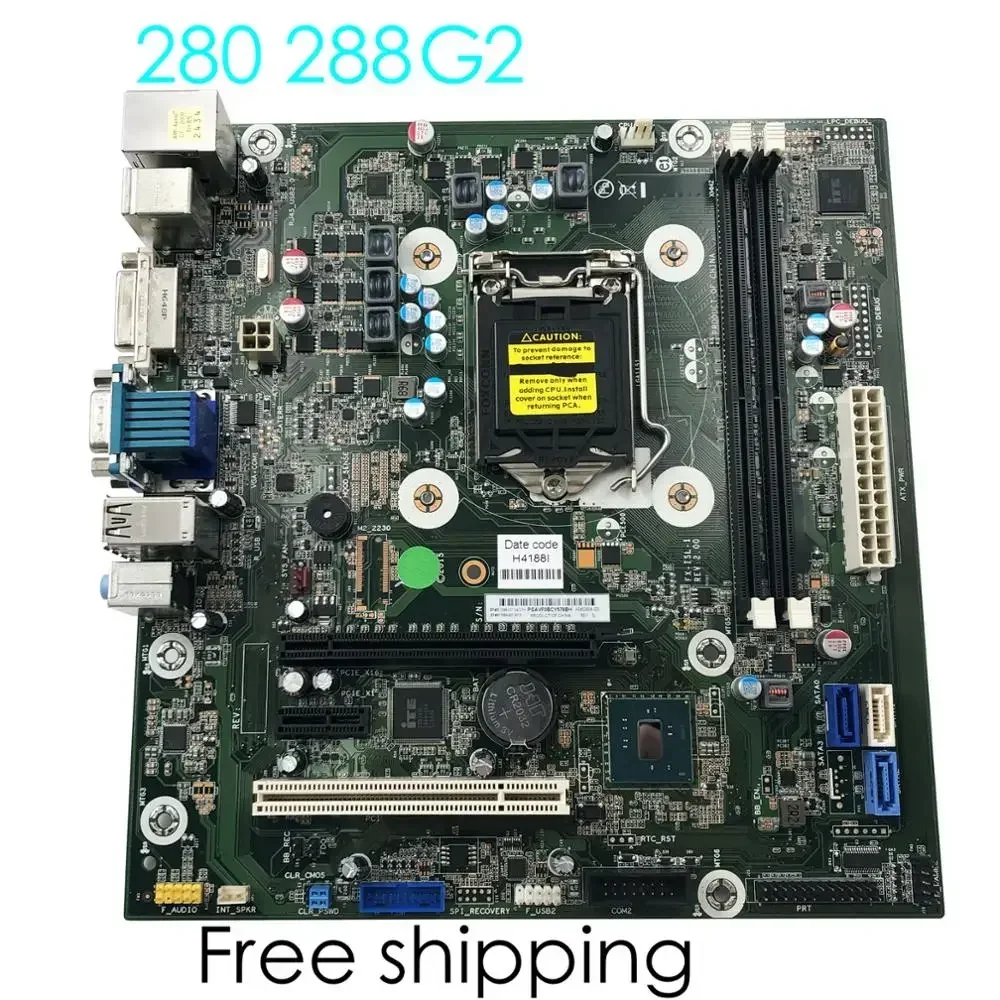 

911999-001 Suitable For HP 280 288 G2 MT Desktop Motherboard 911999-601 828984-003 Mainboard 100% tested fully work