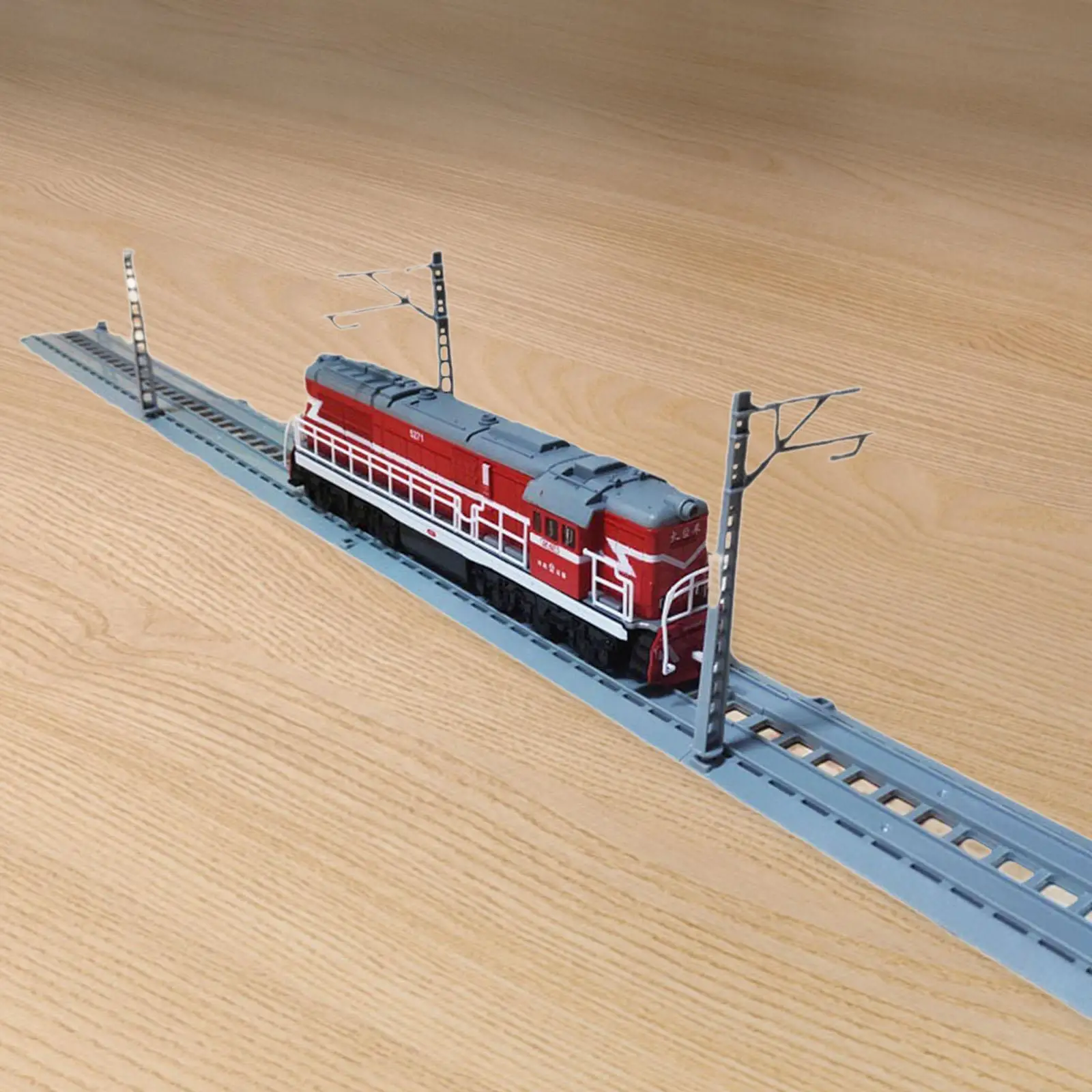 Train Track Accessories, Kids Train Station Playset, DIY Railway Model