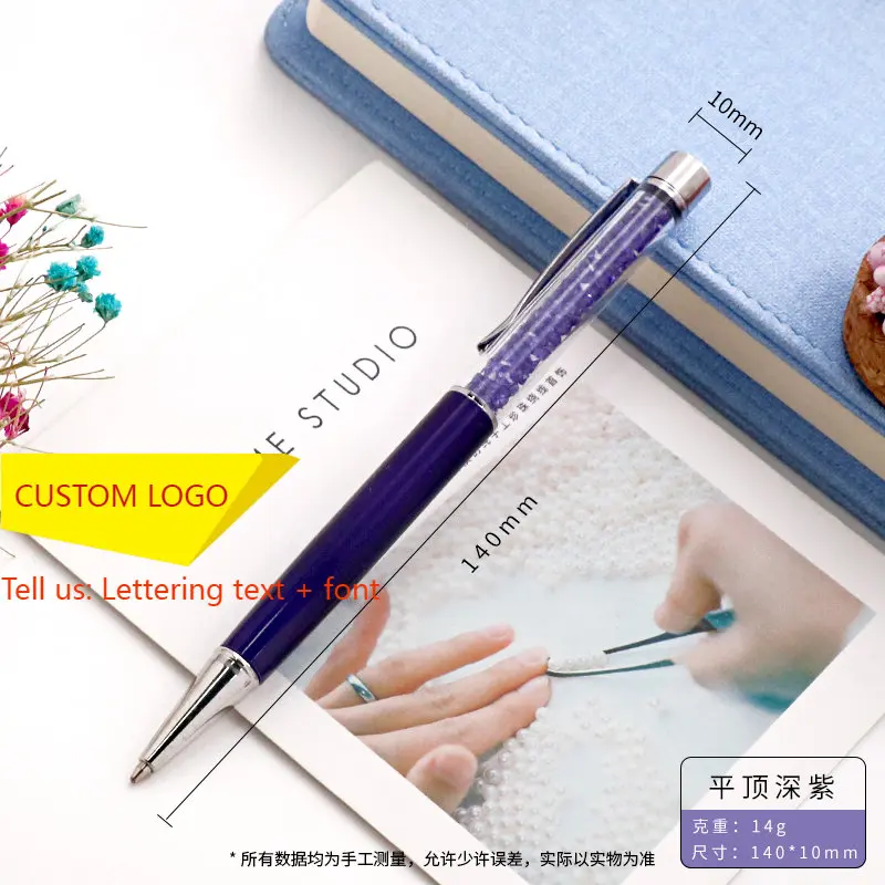 100Pcs Customized Logo Engraved Name Pen for Kids Students Writing Funny Toy Pens Cartoon Anime Cute Gel Pen School Supplies