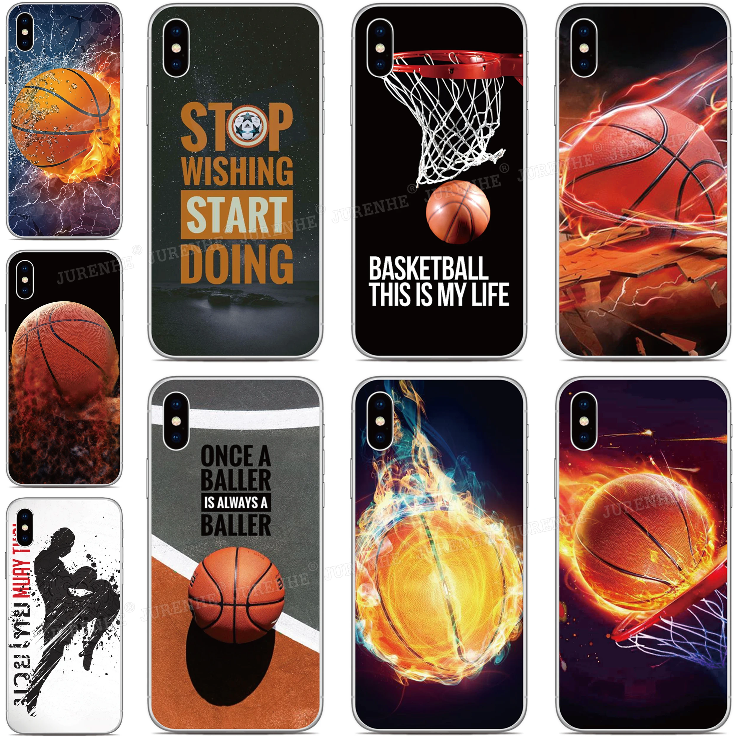 Basketball Back Cover For Cubot A1 A10 P80 P60 P50 X30 X50 X70 C30 Max 3 5 Note 40 50 21 Hafury V1 Nothing Phone 2A CMF 1 2 Case