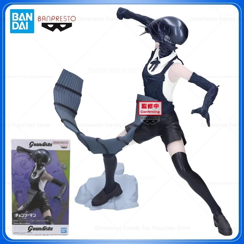 

В наличии Bandai Banpresto оригинальный Grandista аниме бензопила человек Reze фигурка модель игрушки коллекции подарки для детей DT