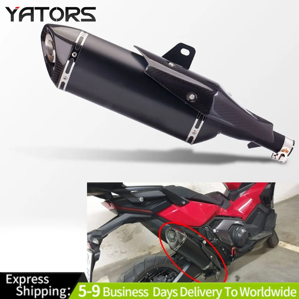 Sistem Pipa Penghubung Knalpot Tengah untuk Sepeda Motor Honda X-ADV 750 2017-2021 Sistem Knalpot Pipa Knalpot