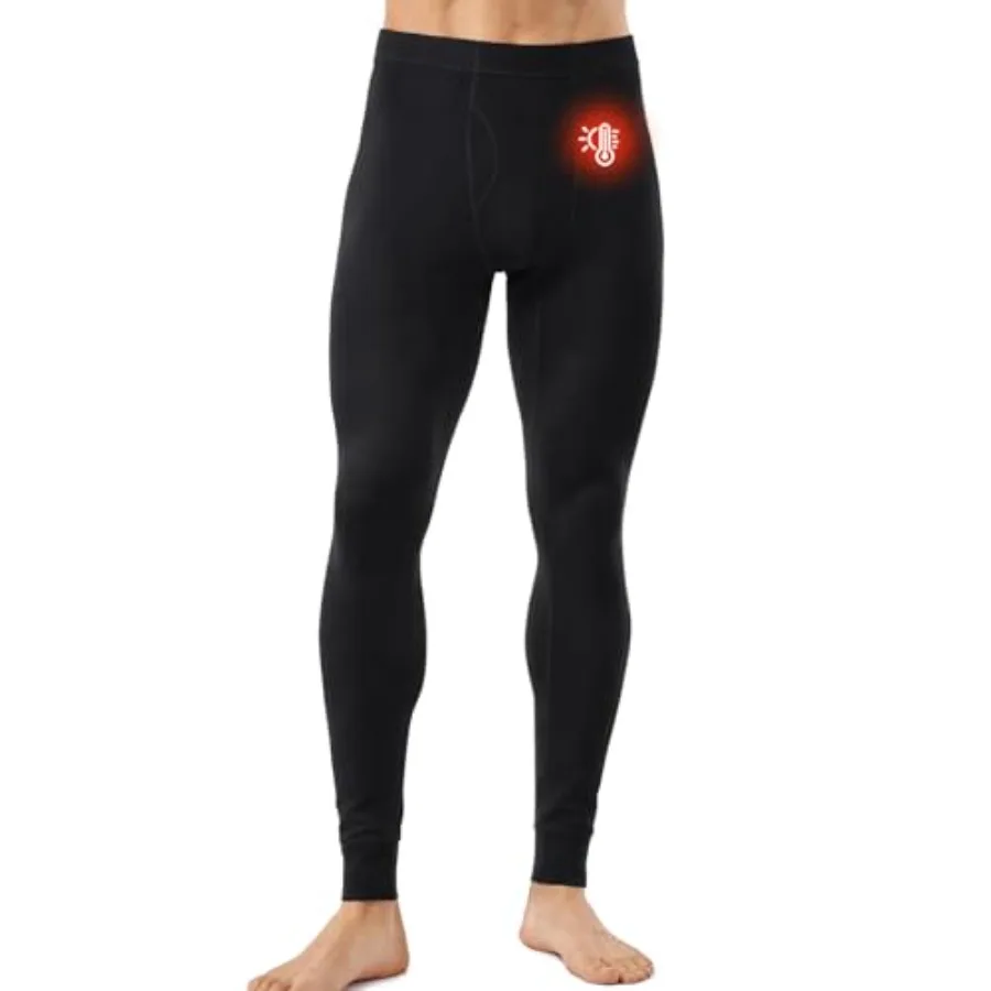 

Merino Protect 100% Merino Wool Base Layer Men Thermal Long Underwear Soft Long Johns for Hunting Hiking