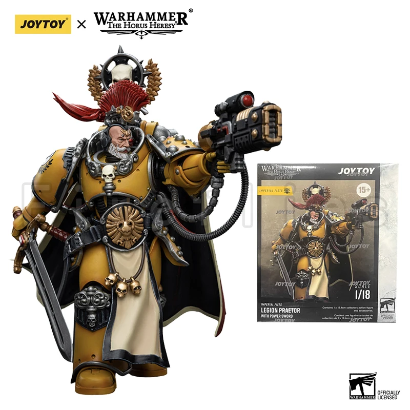 JOYTOY O Horus Action Figure, Heresia Punhos Legion Praetor e Fafnir Rann Anime Model Toy, 1:18