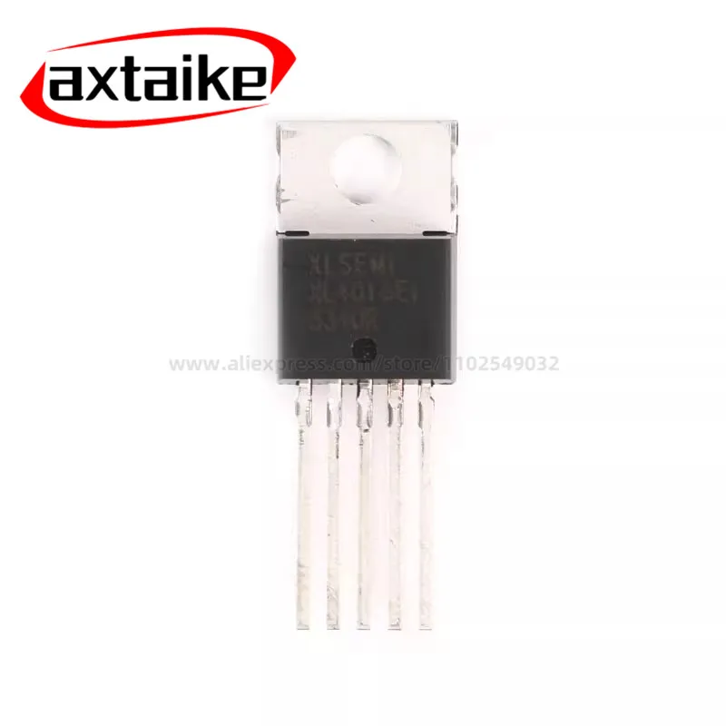 

5PCS XL4016E1 TO-220-5 XL4016 DIP Chip 180KHz 40V 12A Switching Current Step-down DC-DC Converter IC