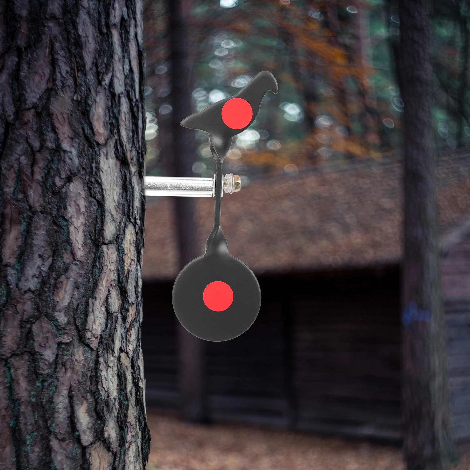 Alloy Shooting Target for Tree Mounting Durable Outdoor Training Hunting Supplies Stable Long Lasting Practice