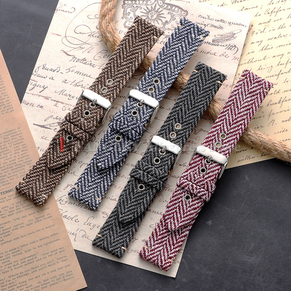 Canvas Nylon Watchb… - image