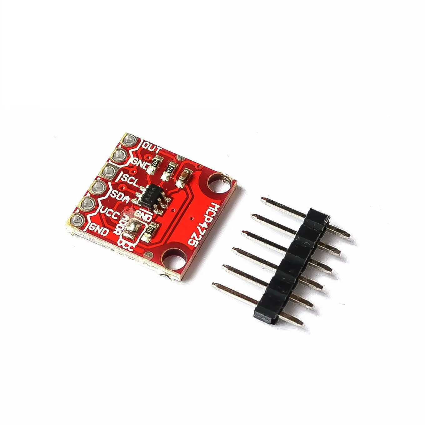 MCP4725 module DAC digital-to-analog conversion I2C interface microcontroller development board learning board electronic access