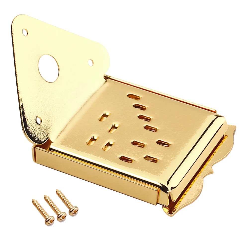 

Mandolin Pull Board Guitar Nut Tailpiece Bridge Screw Kit Triangle for Metal Accessories