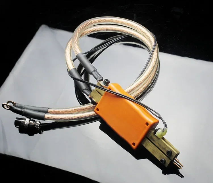 interruttore trigger con penna per saldatura a punti portatile di grandi dimensioni integrato per saldatore a punti a batteria