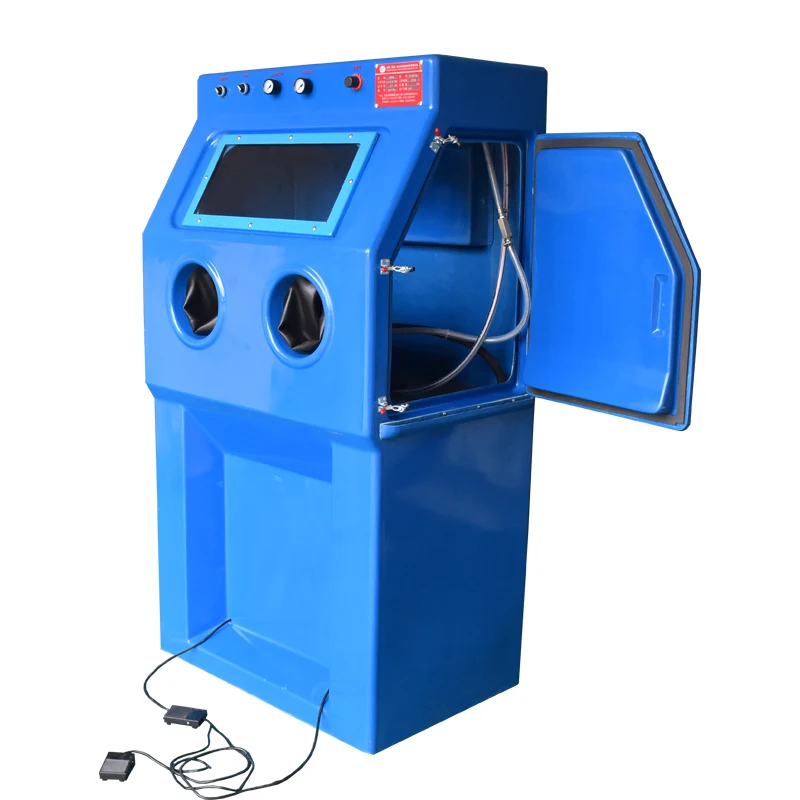 Vapour Honing Aqua Wet Blasting Cleaning Machine Cabinet