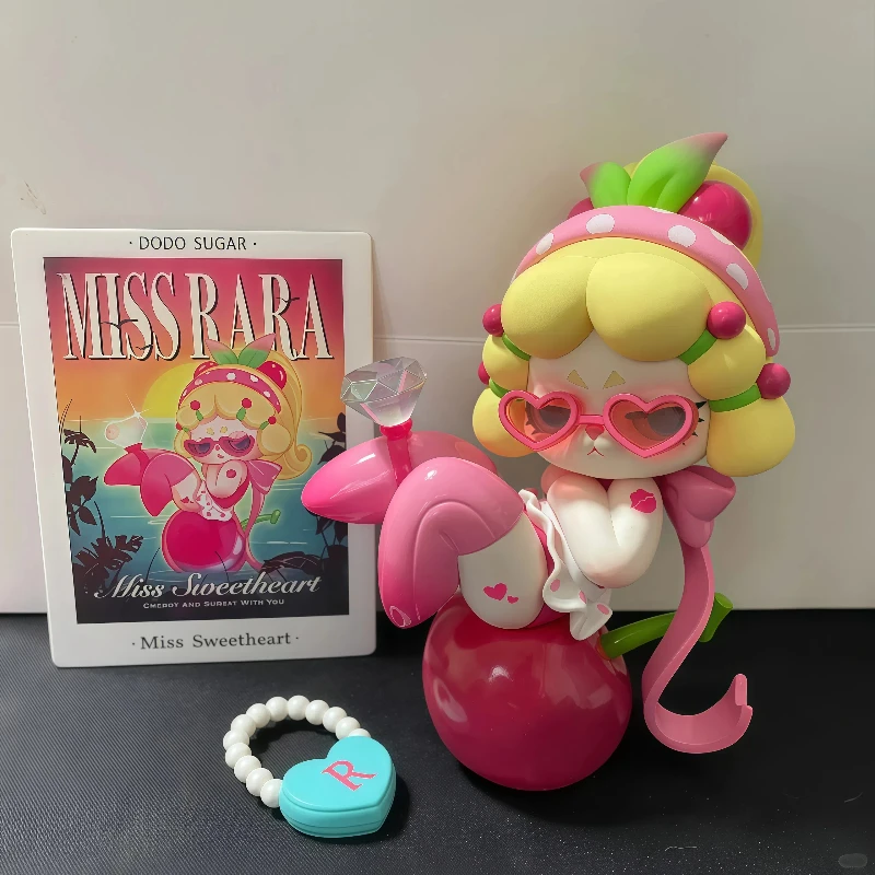 Miss Rara Grow Unchecked Series Blind Box Ręcznie Robione Lalki Niespodzianka Urodzinowa Uroczy Prezent Ozdoby na Biurko Modna Kolekcjonerska Zabawka