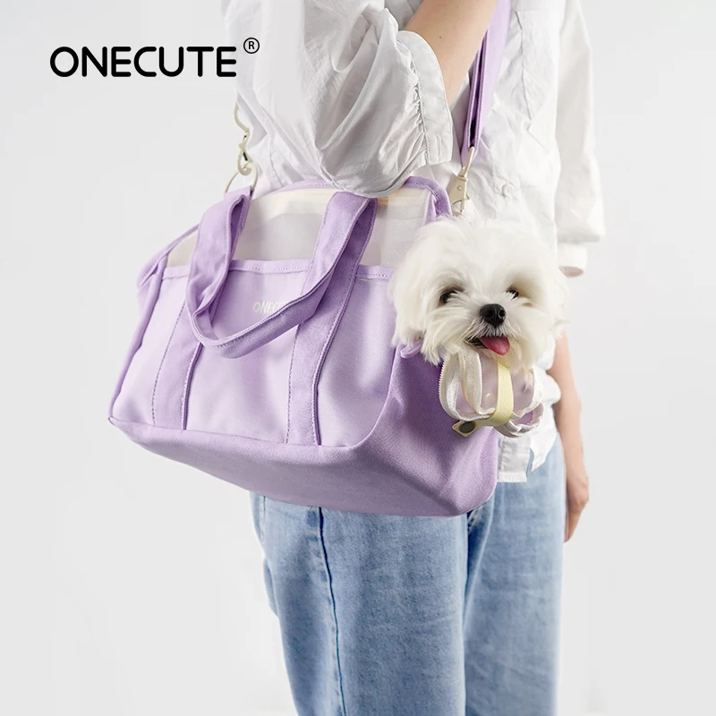 

Onecute Carrier Bag Dogs Cat Handheld Shoulder Transport Backpack Animal Pet Travel Accessorie