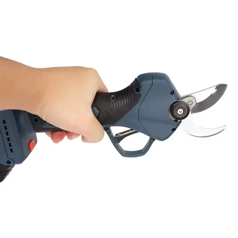 30MM Portable Cordless Pruner Power Shears 21V Battery Powered Garden Tree Branch Trimmer Scissors for