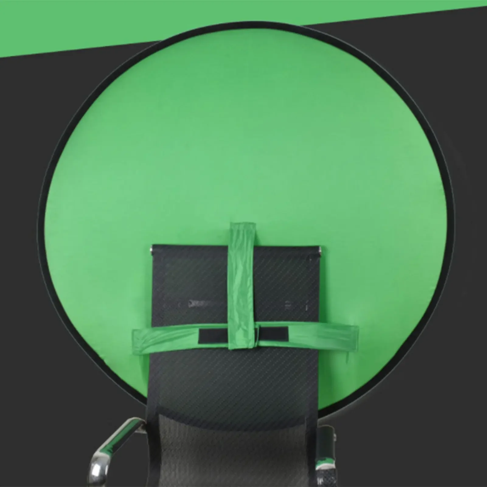 Portable 110cm Green Screen Photo Backdrops Chromakey Cloth High Color Saturation Photography Background for Live Video Studio