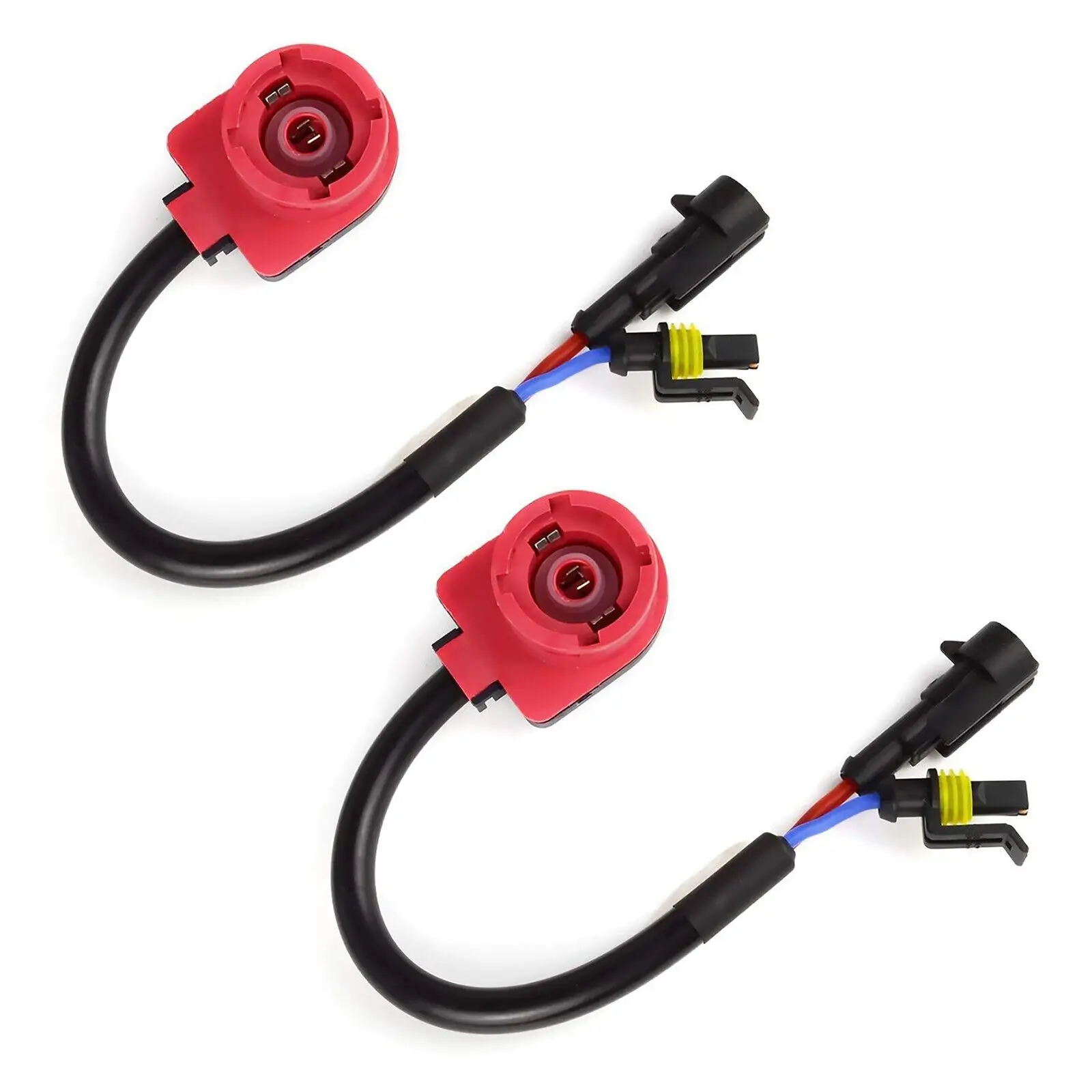 

2 Pcs Adapter Converter Wire Plug Cable Socket Base Car Styling Accessory Wiring Harness For D2S D2C D4S D4R Xenon AMP Converter