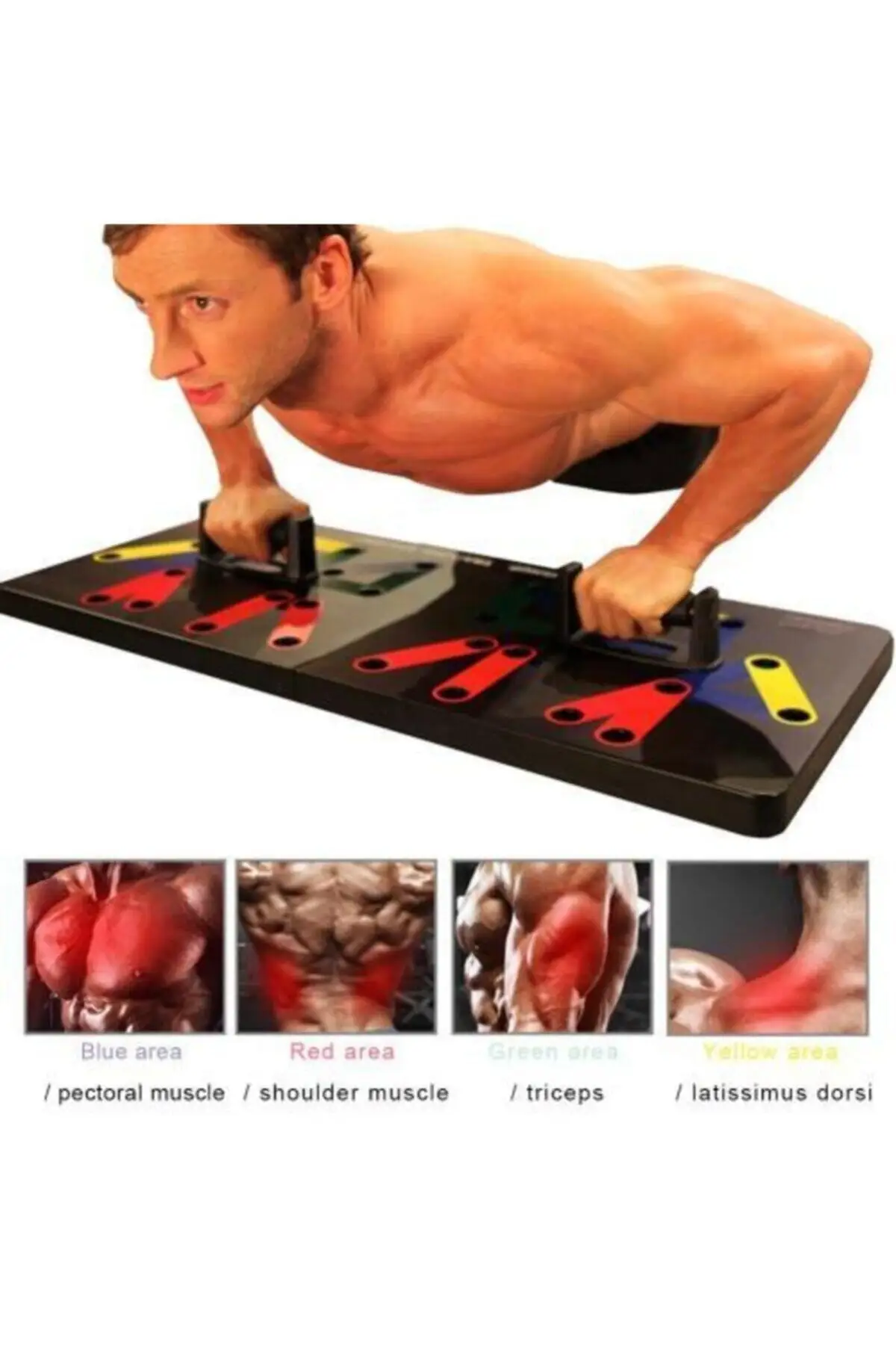 Push up Working Platform Board Fitness Sports Condition 9 in1