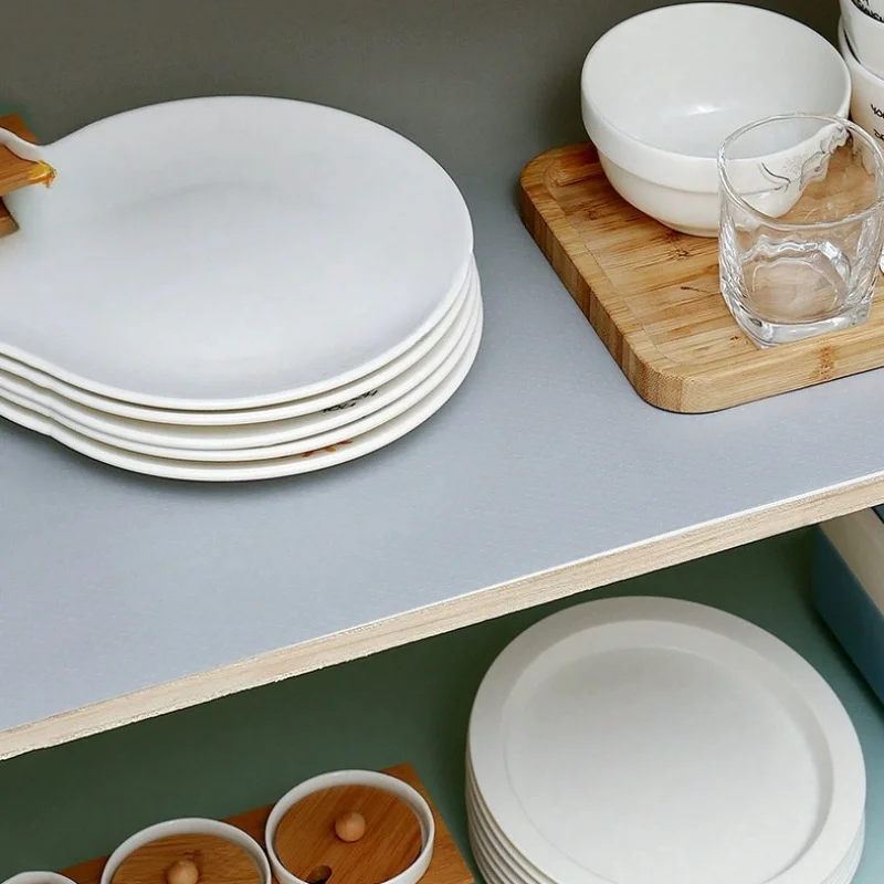 وسادة درج خزانة ورقية سميكة مقاومة للرطوبة، مقاومة للماء والزيت، خزانة المطبخ كونترتوب خزانة خذاء P