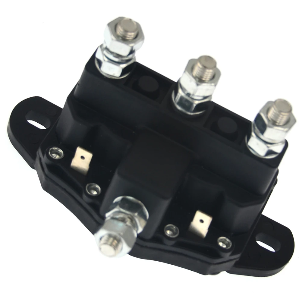 

1pc Relay Switch Main Car Vehicle General Purpose Winch Electromagnetic Power Off Electric Solenoid Valve Durable High Temp