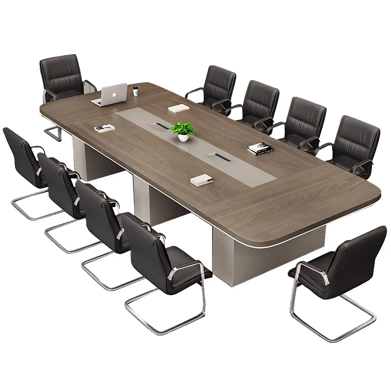 

Meeting room long table simple modern office negotiation large conference table