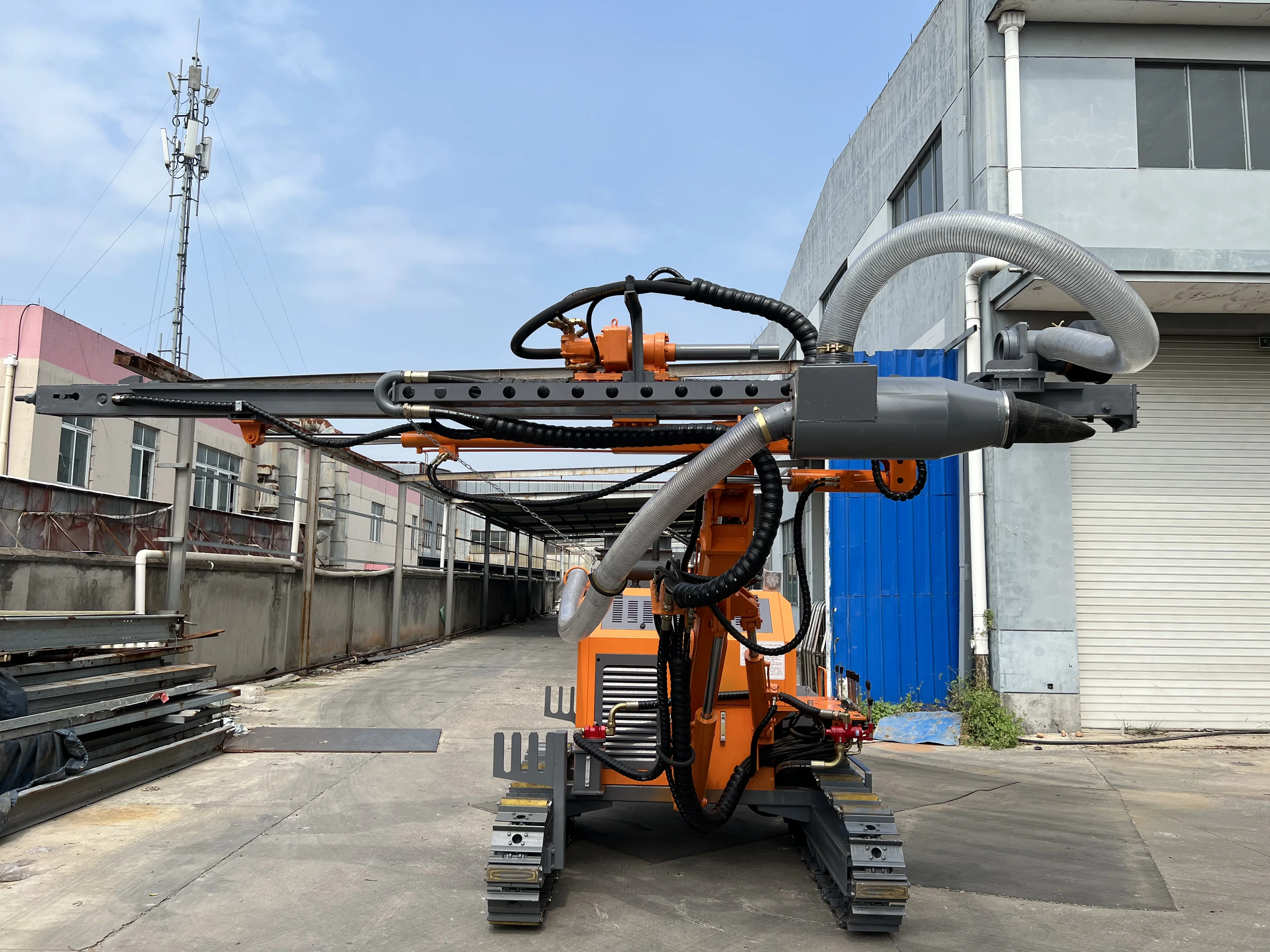 Tracked Down The Hole Drill Ri - đánh giá và giá Heavy Equipment Working