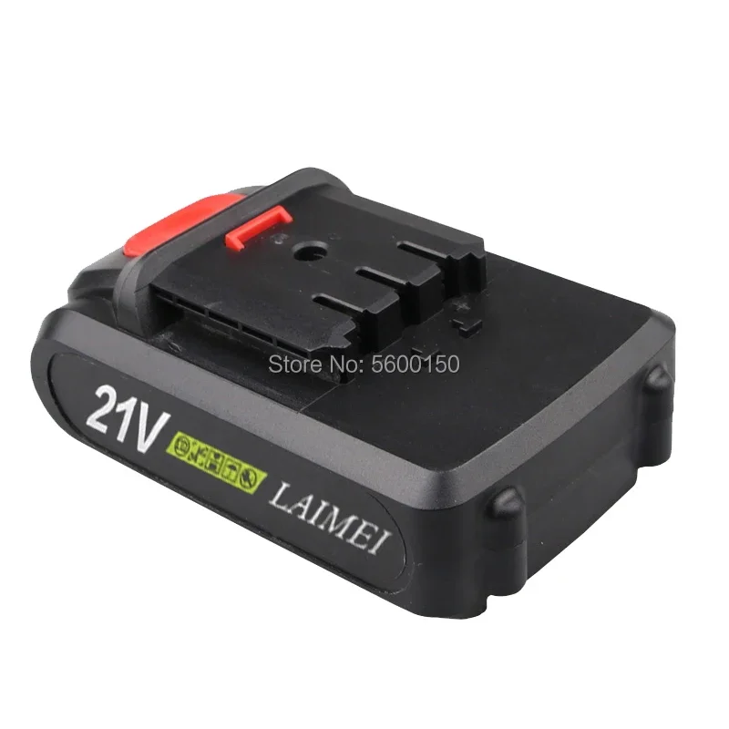 La batteria al litio ricaricabile da 21 V può essere utilizzata in accessori per cacciavite elettrico per utensili elettrici per uso domestico