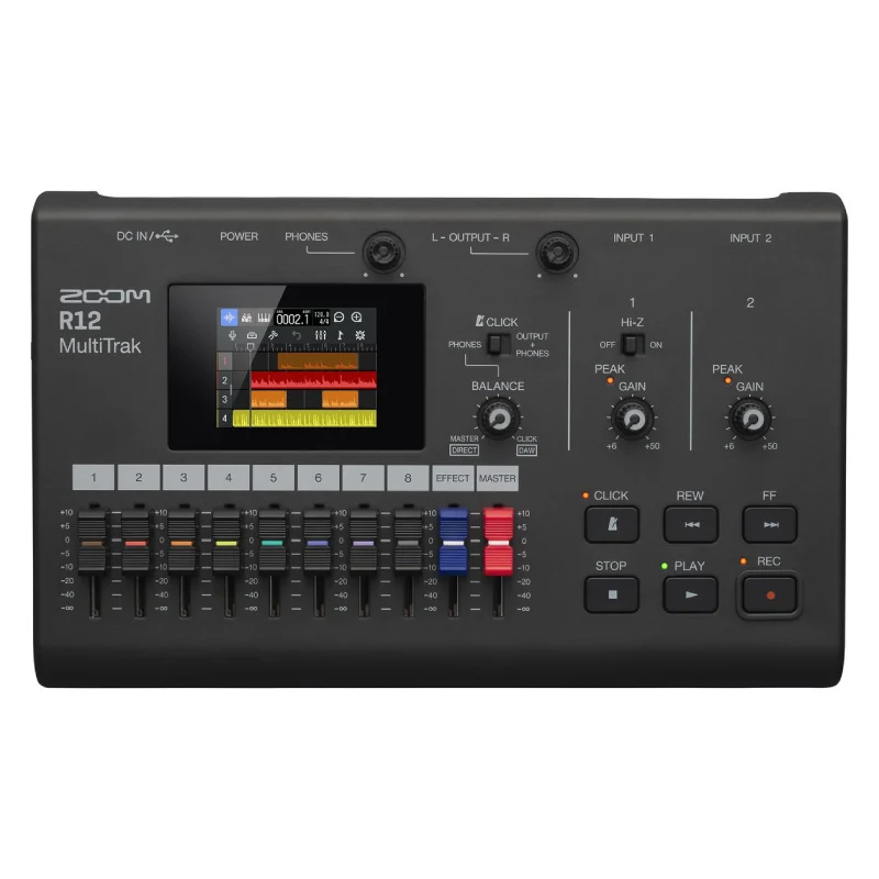

Zoom R12 Digital Multi-channel Portable Recorder Mixer Audio Sound Card