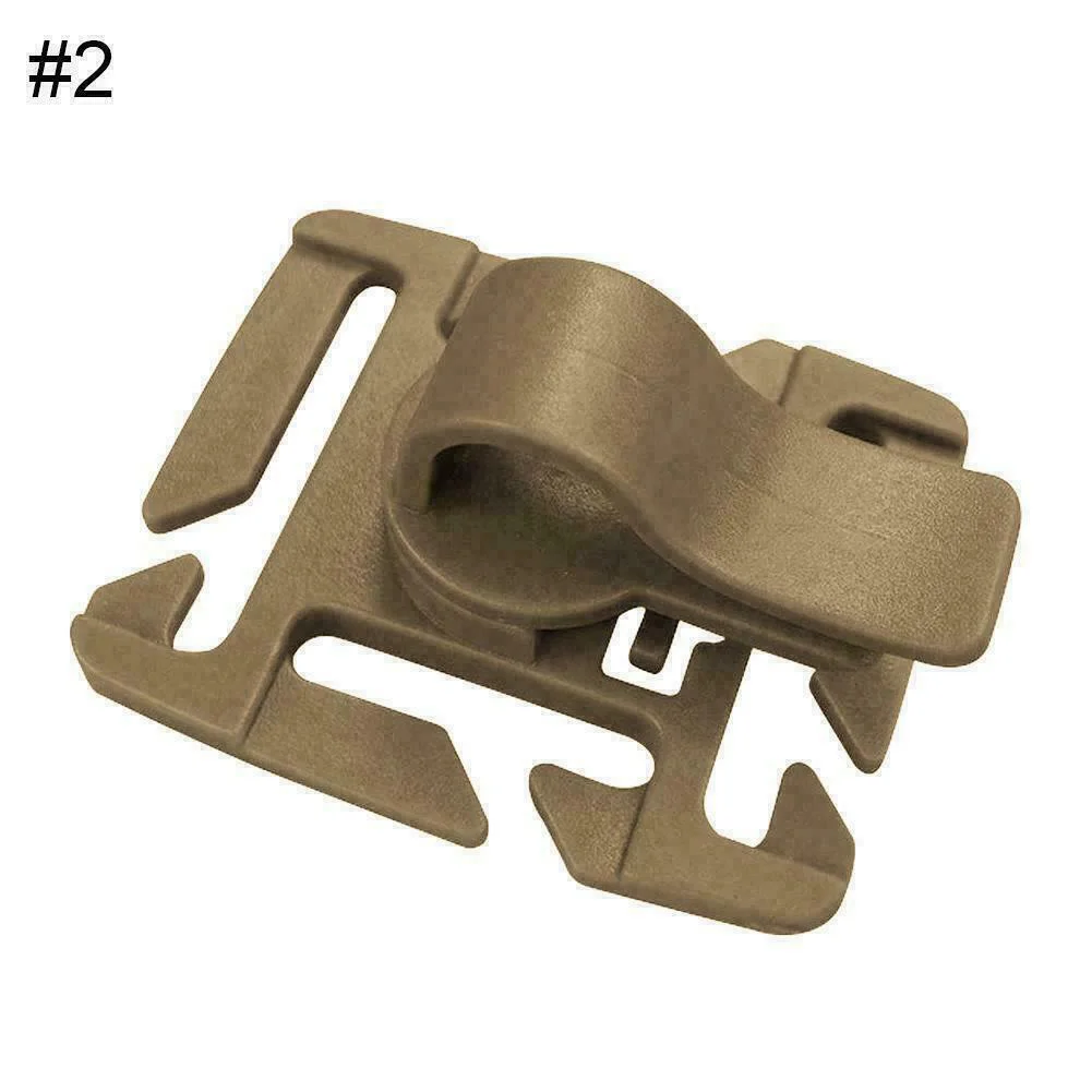 العلامة التجارية الجديدة أنبوب الشرب كليب خرطوم كليب تدوير كليب كيس الماء الملحقات حزام كليب التخييم تسلق شرب أنبوب كليب