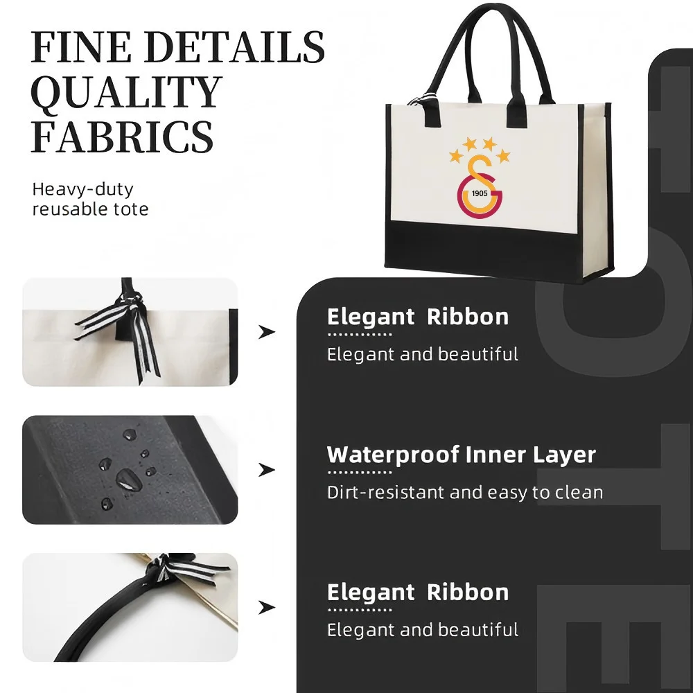 جالتايرا إس.ك. 2026 وصول جديد الموضة العملي واسعة قابلة لإعادة الاستخدام حمل حقيبة نمط طباعة 2 لهجة الثقيلة الكتف الكبير با #5