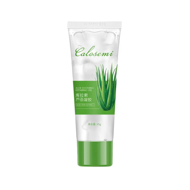 Gel d'aloe vera biologique pur pour la réparation de la peau sensible, hydratant, affine les rougeurs de Charleroi, après peeling chimique, 100%