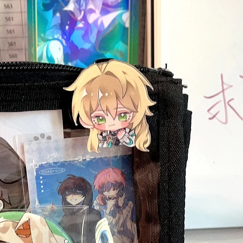 

Honkai:Star Rail Q Version Cartoon Blade Jingyuan Acrylic Brooch Pin Cosplay Badge Jewelry Accessories For Clothes Backpack Gift