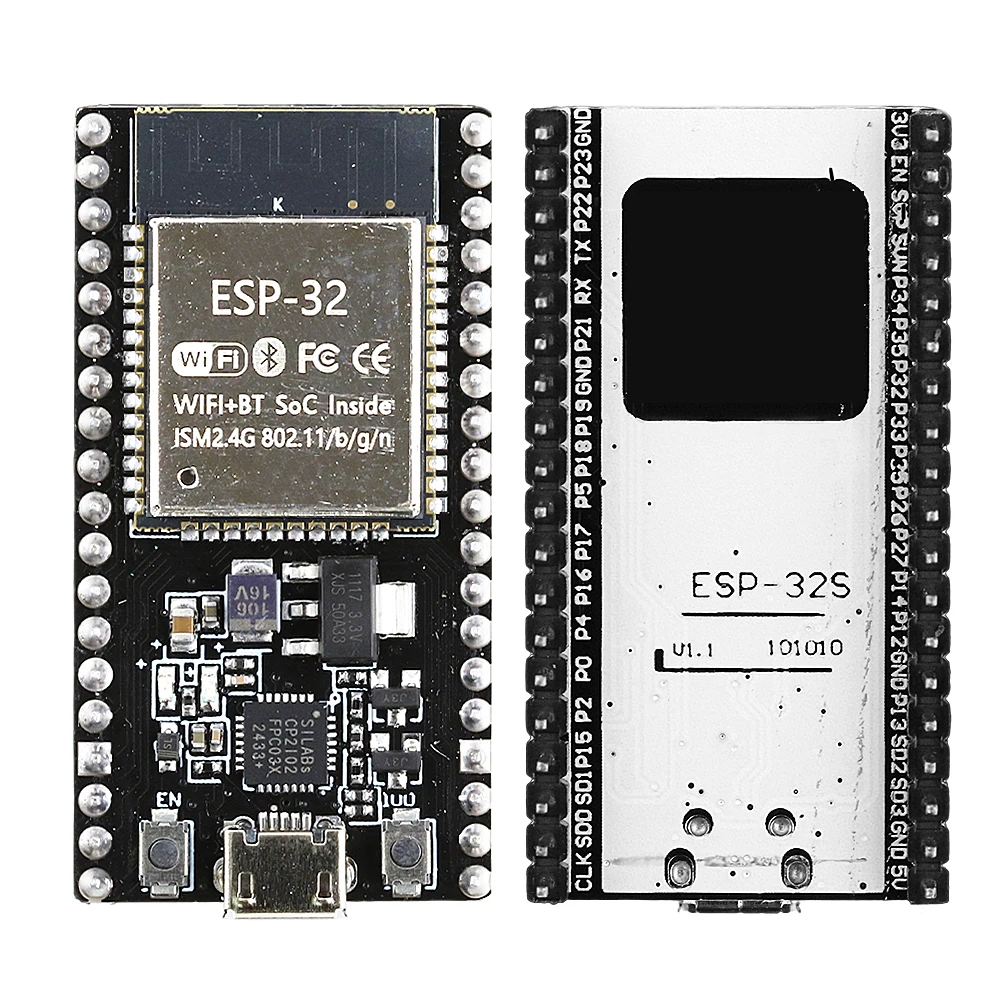 2,4G WLAN Bluetooth Modul Entwicklungsboard 30-Pin 38-Pin Micro Type-C ESP-32 Ultra-Niedriger Stromverbrauch Dual-Core CP2102 – Detail 8