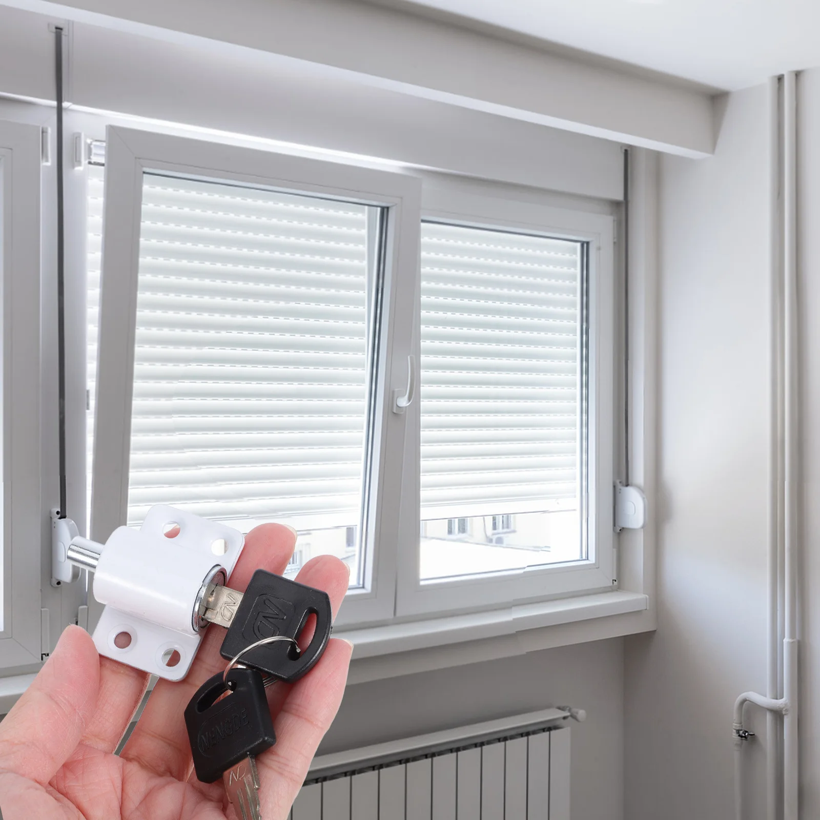 أقفال نافذة الأمان، نوافذ منزلقة أفقية، سدادة قابلة للتعديل، مزلاج قفل الباب المنزلق، سدادة قفل النافذة