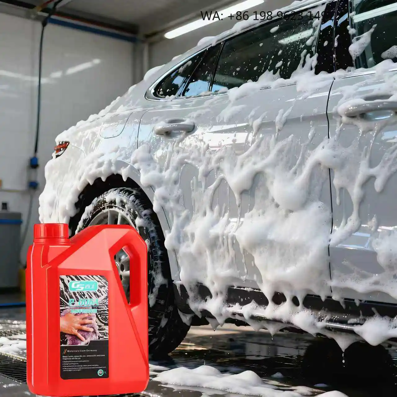 

PH Neutral High Foam Solution, Mild Concentrated Liquid for Universal Auto Exterior Safe Washing Care