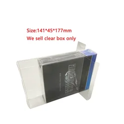 Transparent Display Box For PS4 for Final Fantasy 7 FF7 Reset Edition Limited Edition Collection Case
