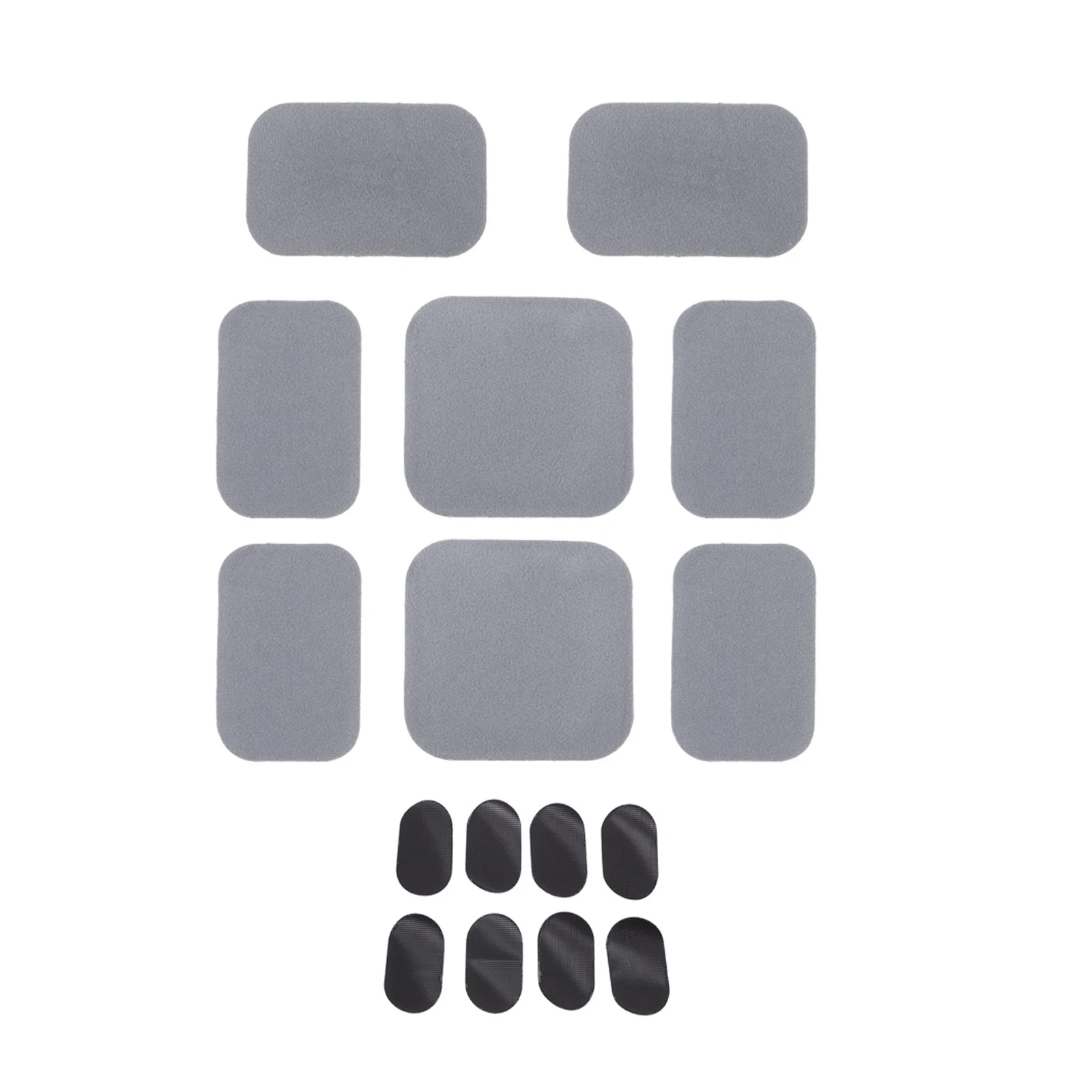 

8pcs Liner Inner Pad for Motorcycle Bike Riding Grey Cushion Comfortable Breathable Lightweight PortableHelmet Lining