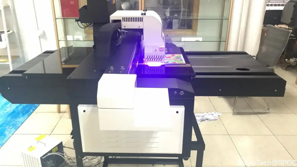 New products ceramic decal printer digital ceramic tile printing uv led flatbed leather printer