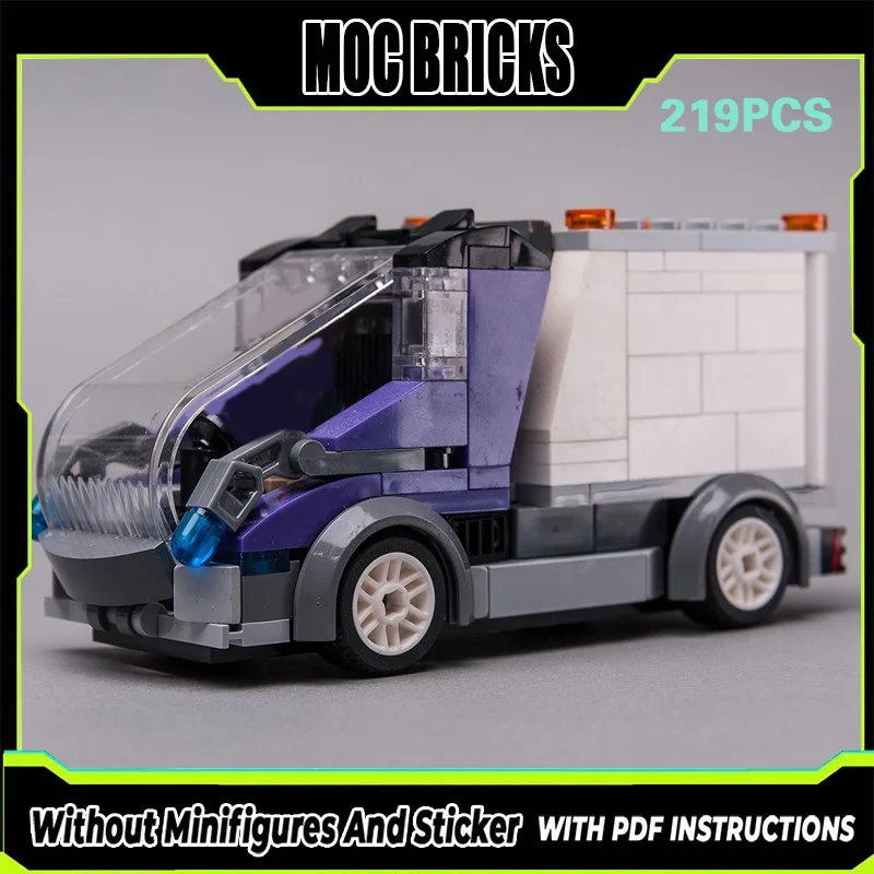 

Конструктор City Car Model MOC: Большой грузовой автомобиль, модульная технология, подарки, праздничный набор для сборки, детские игрушки