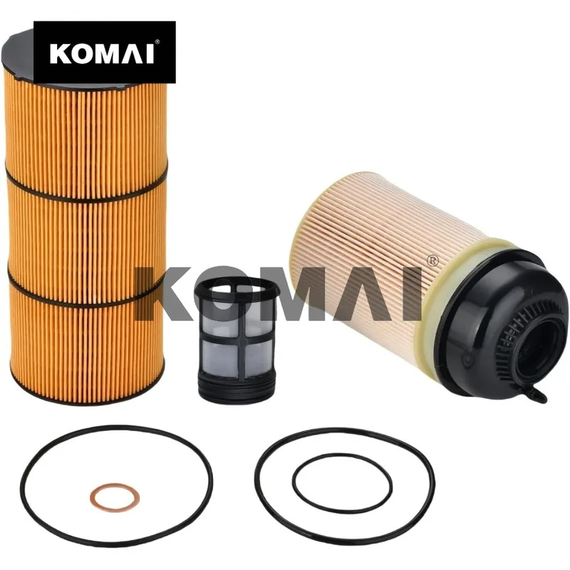 

KOMAI PF9908 Fuel Filter with P551005 Oil Filter Kit For DD13 DD15 DD16 Detroit Diesel Engine Replace PF9