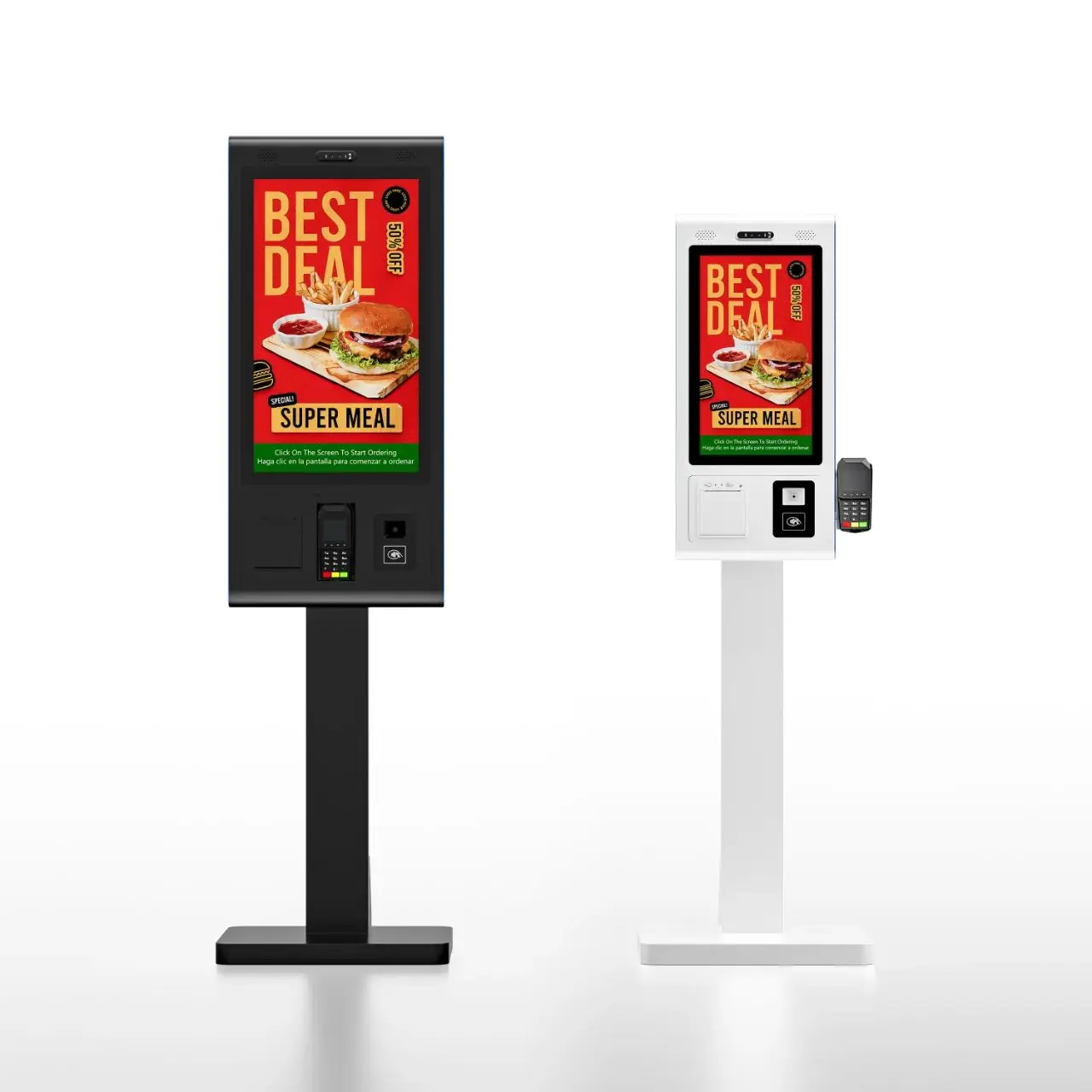 vMachine Punto finale Quiosco di pagamento self-service Commerciale All-in-one Macchina Supermercato Self-service Registratore di cassa Pubblicità