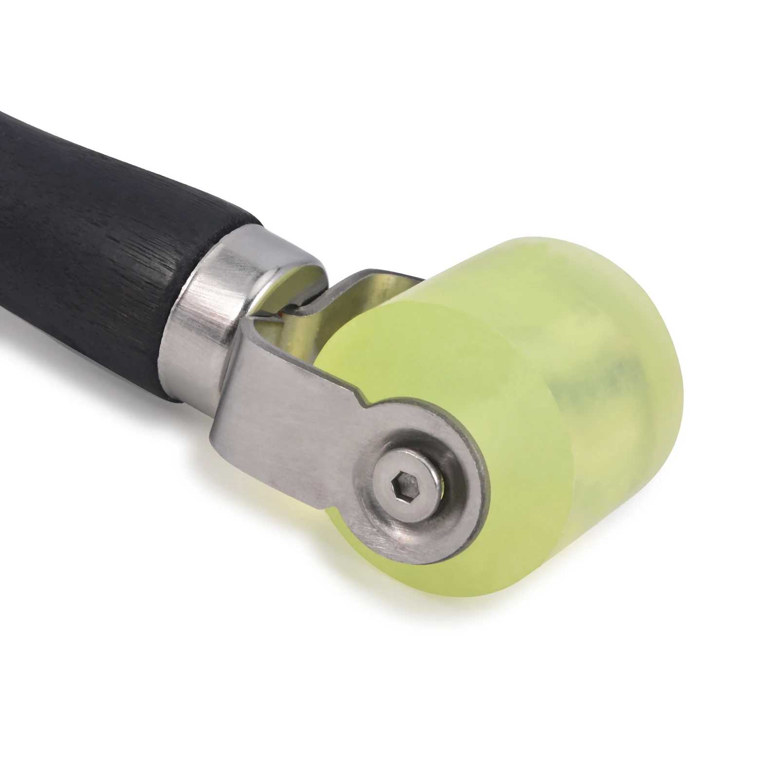 FOSHIO Auto-Vinylfolien-Presswalze mit Griff, Weiche Gummi/Schwamm-Rolle für Carbon-Lackfolien, Aufkleber, Tapeten und Bastelarbeiten – Detail 4