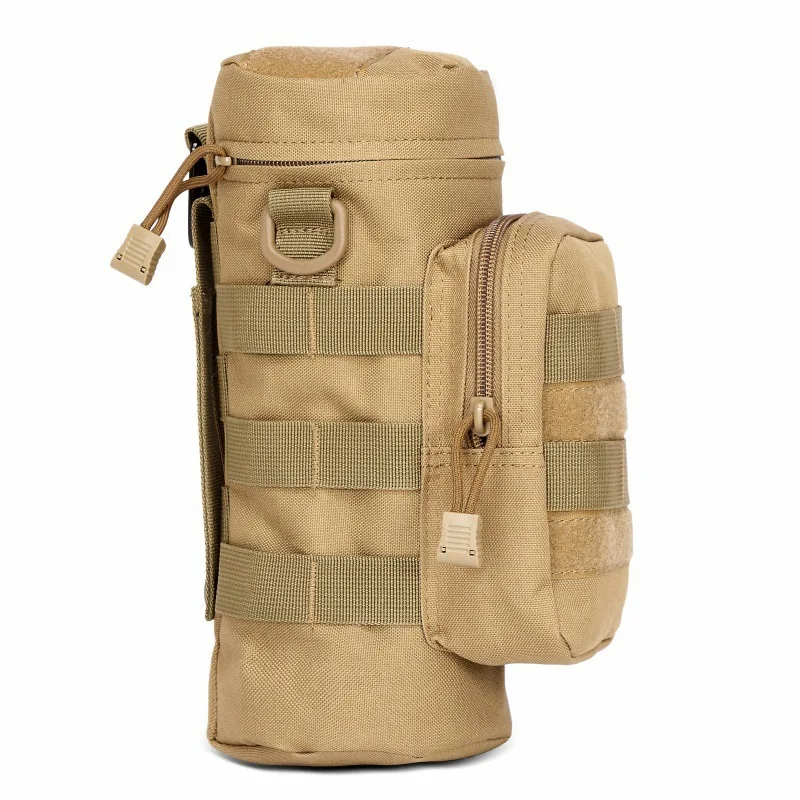 Tactical Water Bottle Bag For Pouch Holder Outdoor Travel Camping Hiking Cycling Fishing Hunting Water Bottle Kettle Carrier
