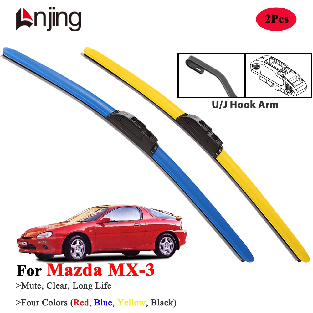 

LNJING Wiper Blades For Mazda MX-3 1991-1999