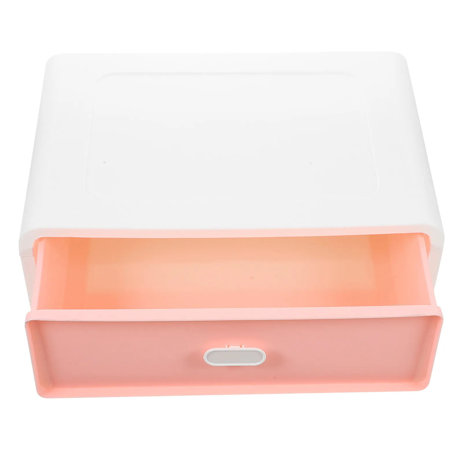 

Single Layer Desktop Organizer Plastic Drawer Storage Box for Office Desk Bathroom Bedroom A4 Paper Stationery Supplies