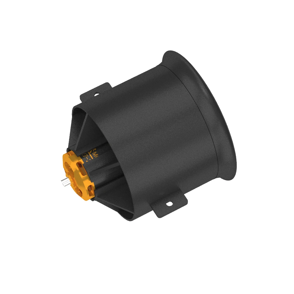 

QX-Motor 70 мм EDF 12-лопастной многолопастной вентилятор 6s Бесщеточный двигатель использование 100A ESC для радиоуправляемой модели самолета Аксессуары для дронов