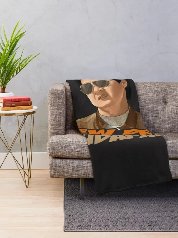 Hangover - Pew Pew Mudafakas Mr Chow Funny Parody Fan Art Throw Blanket Blankets For Bed for winter manga Blankets