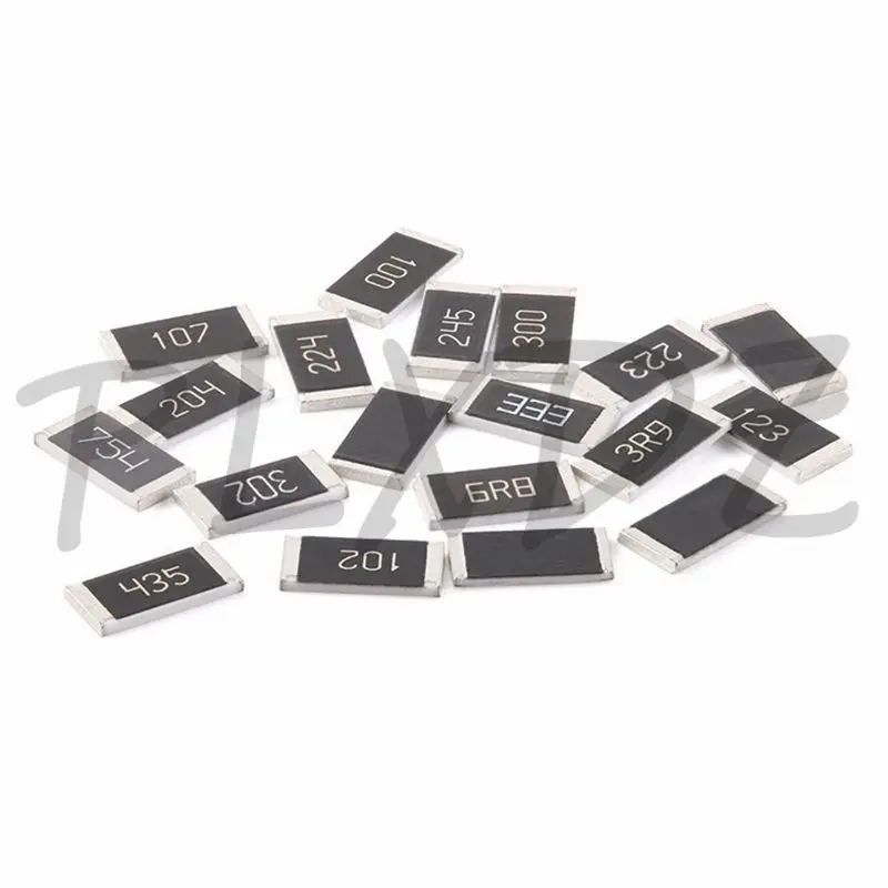 50pcs 2512 5% SMD Alloy Resistors 0R~10M 0 0.1 1 10 100 150 220 330 ohm 1K 2.2K 4.7K 10K 100K 1R 10R 100R 150R 220R 330R 1M 10M