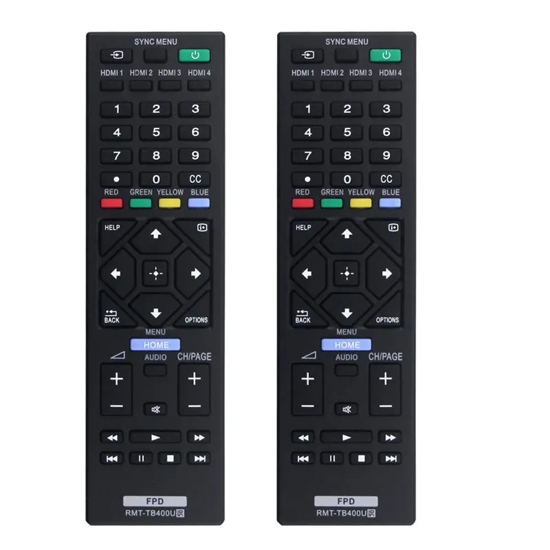 【Shop Now】2PCS RMT-TB400U Remote Control Replace For Sony TV