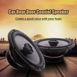 1 Pair 6.5 Inch Rear Door Coaxial Car Speaker 4 Ohm Coaxial Speaker Treble/Alto/Bass Music Stereo Full Range Surround Car Audio